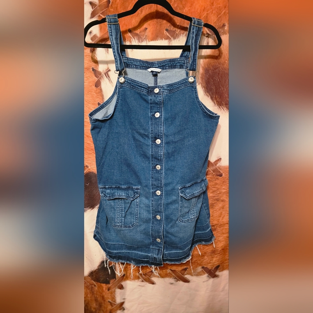 American Eagle Outfitters Blue Denim Mini Dress